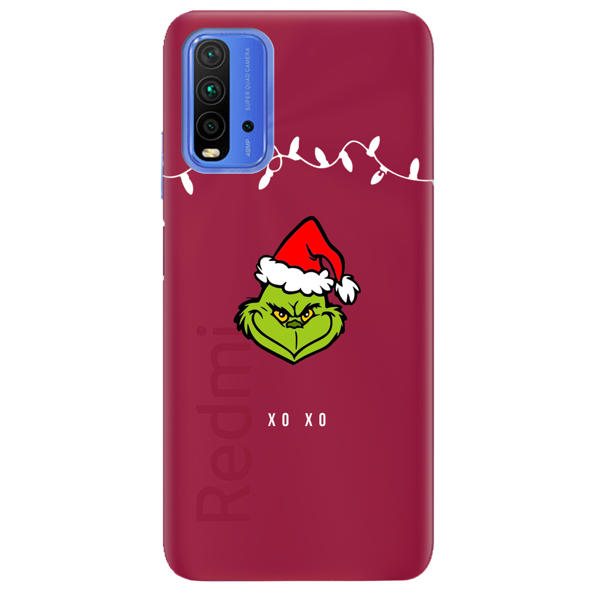Чохол для Xiaomi Redmi 9T Grinch xo xo - фото 1 - Чохли для телефонів