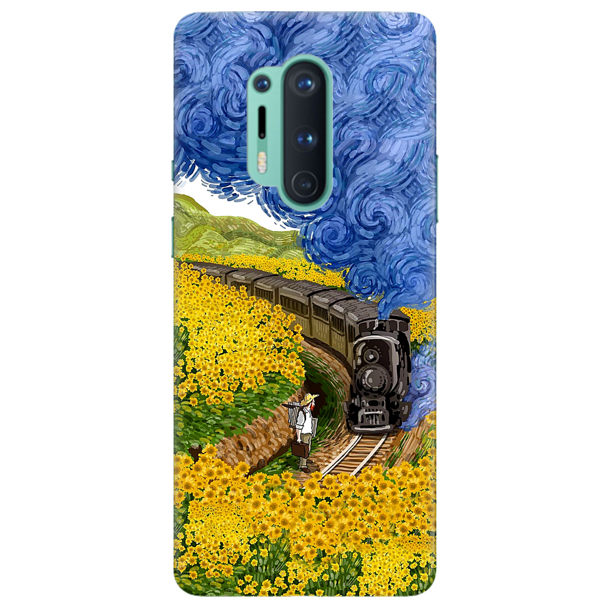 Чохол для OnePlus 8 Pro Train - фото 1 - Чохли для телефонів