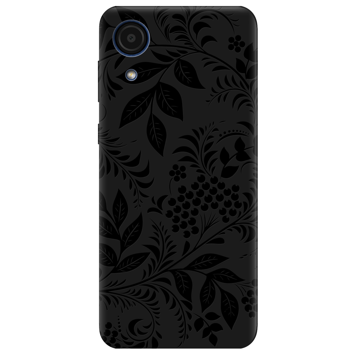Чохол для Samsung Galaxy А03 Core чорний матовий soft touch Art - фото 1 Чохол для Samsung Galaxy А03 Core чорний матовий soft touch Art - фото 1 - Чохли для телефонів