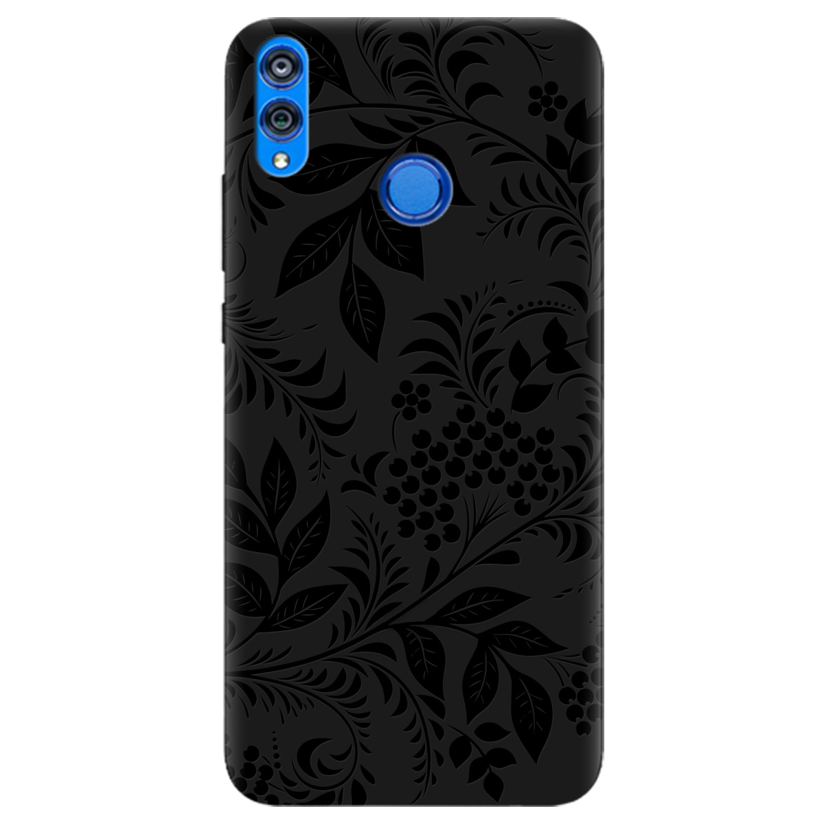 Чехол для Huawei Honor 8x черный матовый soft touch Art - фото 1 - Чехлы для телефонов