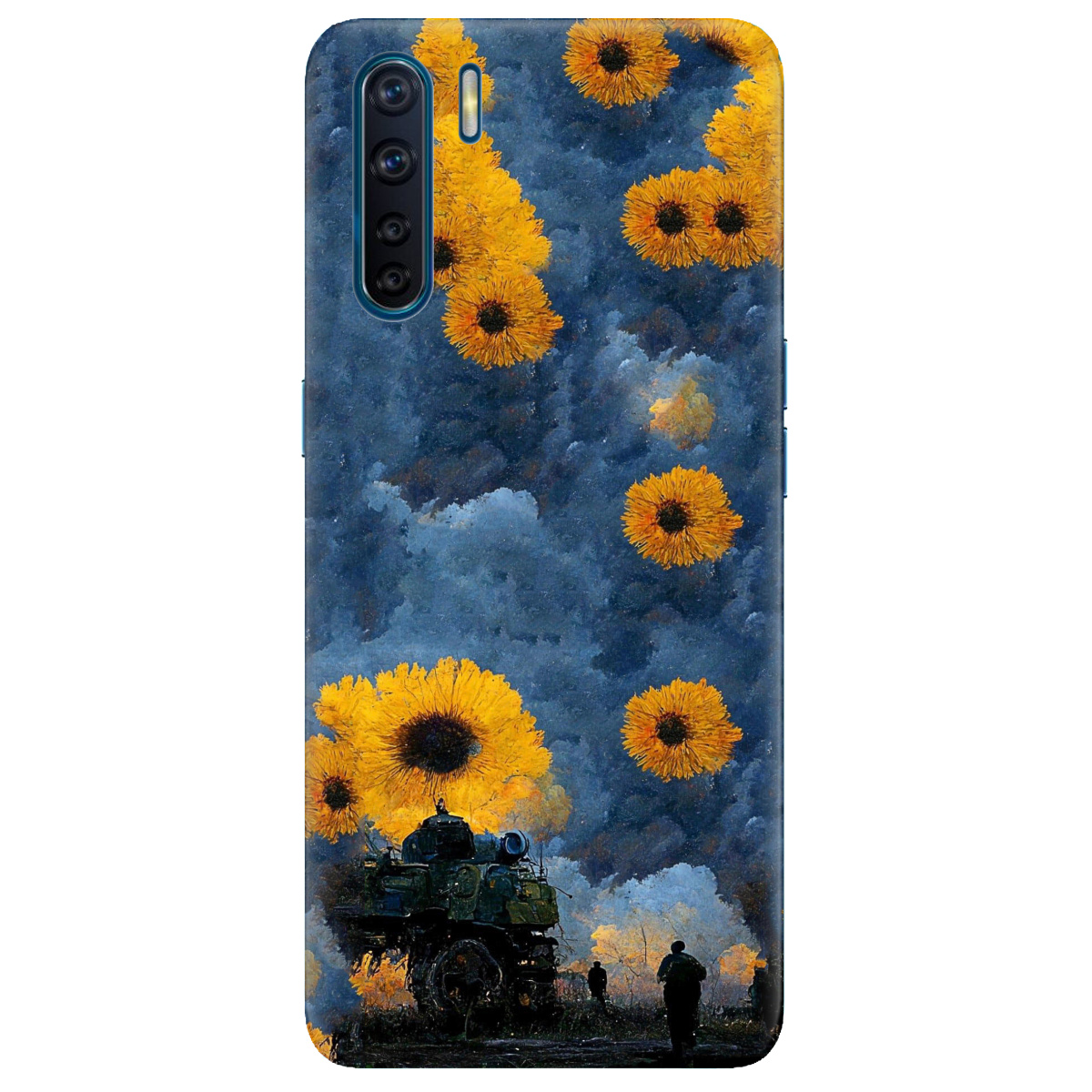 Чехол для Oppo A91 Зарево - фото 1 - Чехлы для телефонов