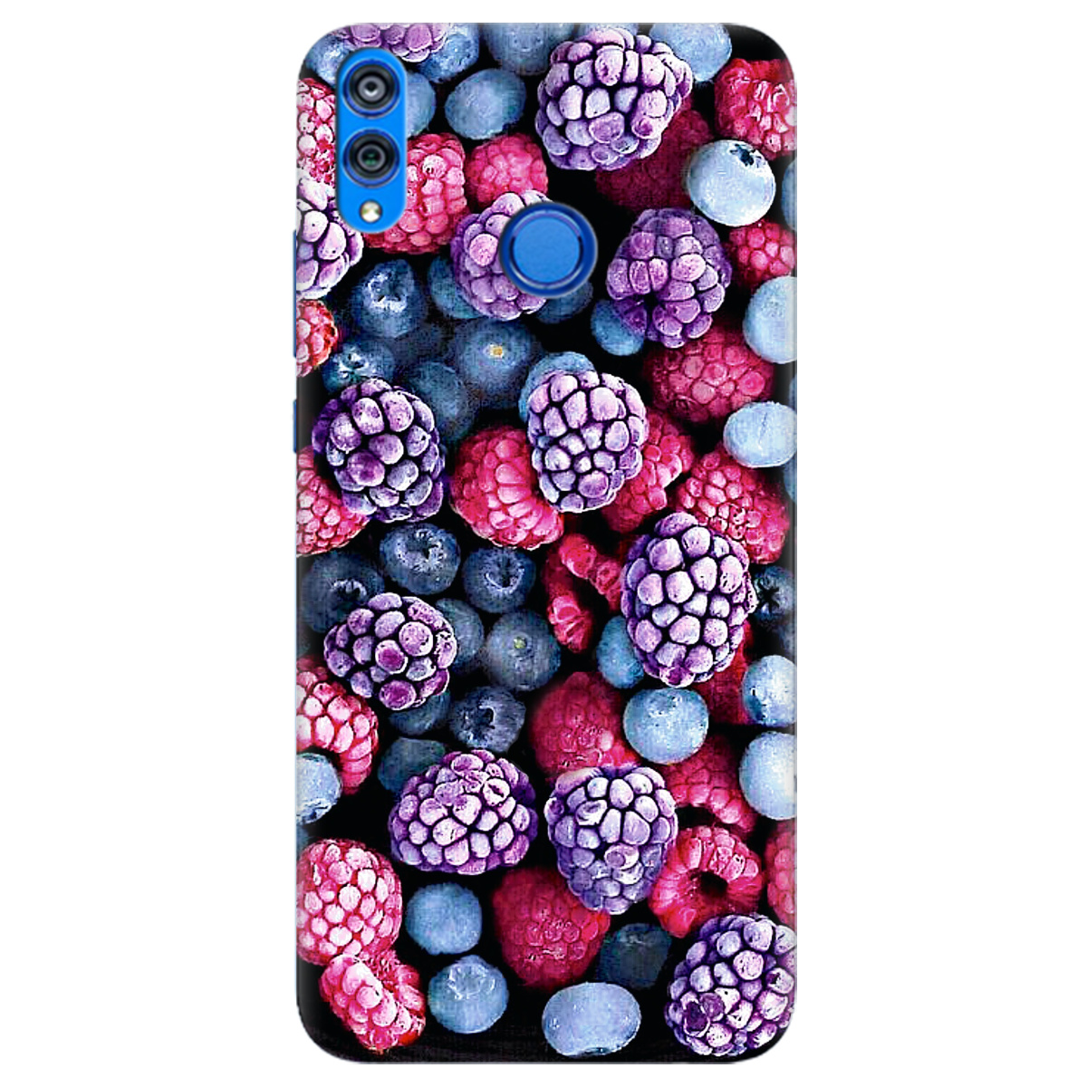 Чохол для Huawei Honor 8x Frosty berry - фото 1 Чохол для Huawei Honor 8x Frosty berry - фото 1 - Чохли для телефонів