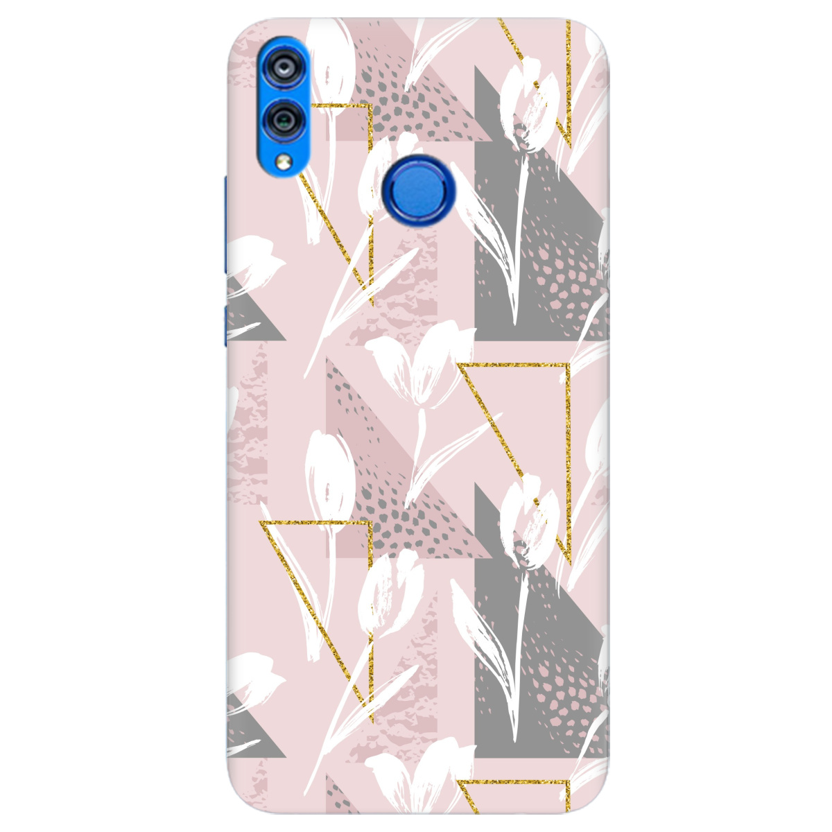 Чехол для Huawei Honor 8x White tulips - фото 1 Чехол для Huawei Honor 8x White tulips - фото 1 - Чехлы для телефонов