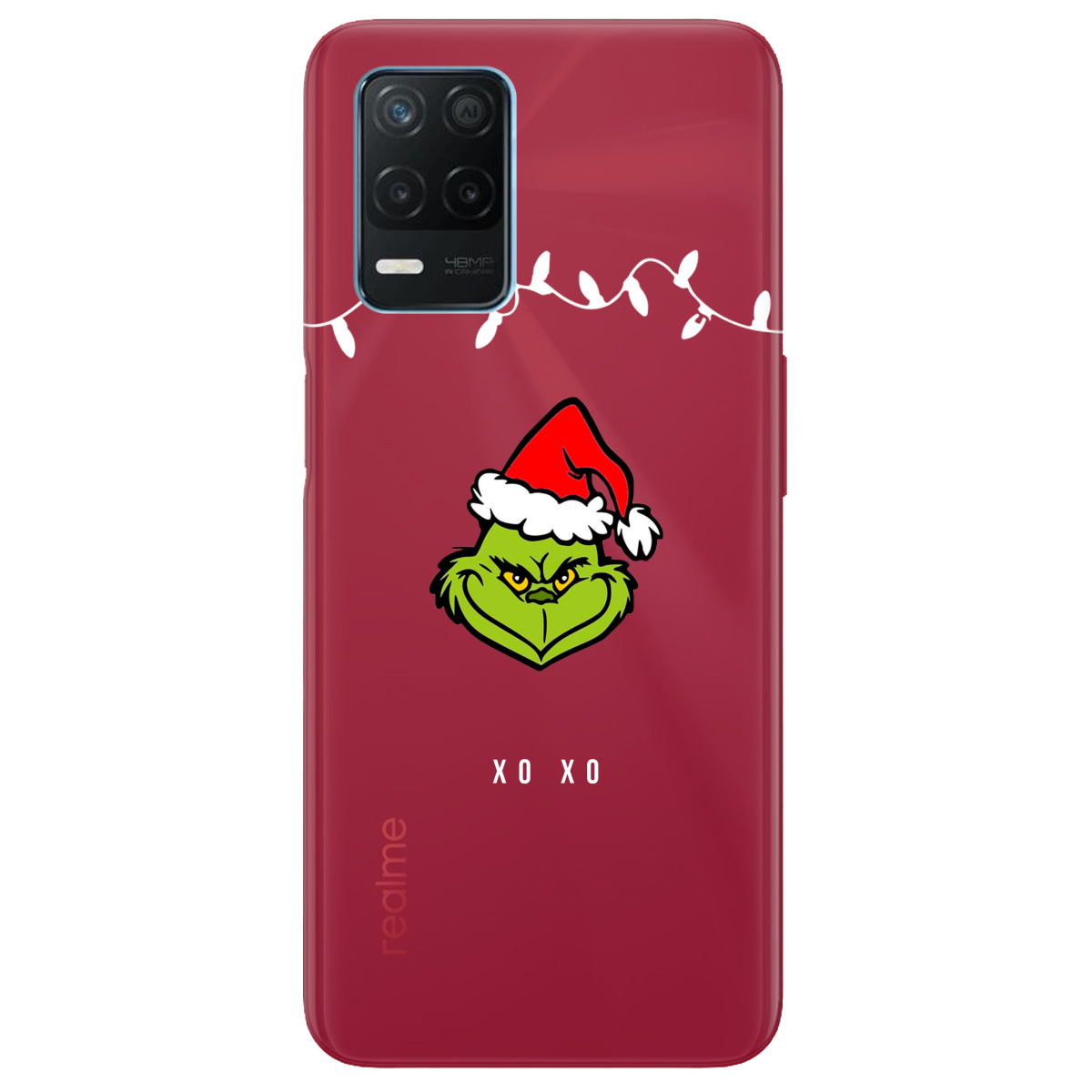 Чохол для Realme 8 Grinch xo xo - фото 1 - Чохли для телефонів