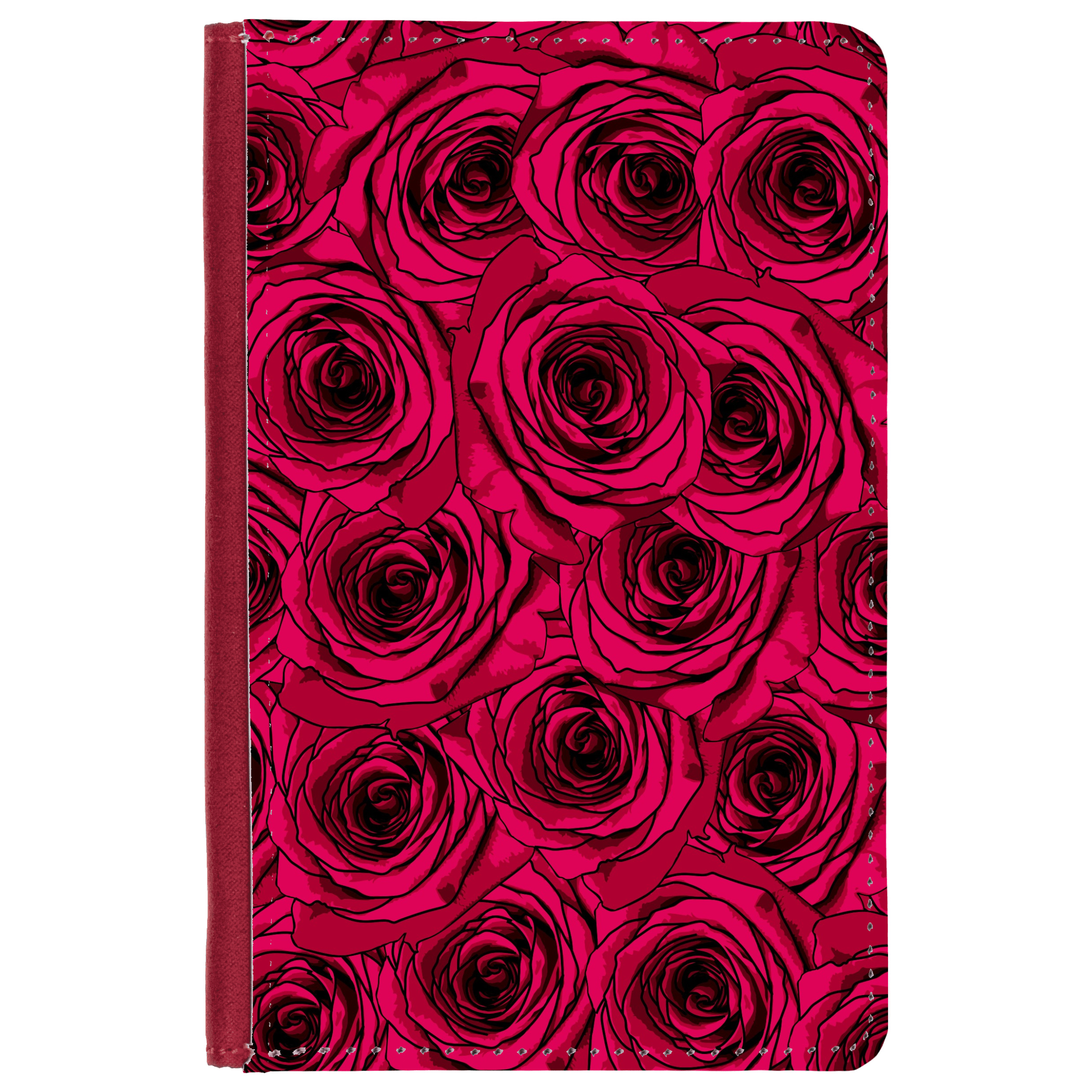 Обкладинка для паспорта червона love story - фото 1 - Обкладинки для паспорту