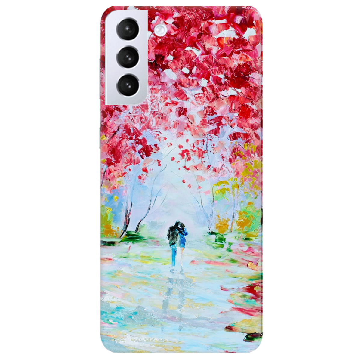 Чехол для Samsung Galaxy S21 Paseo romántico - фото 1 - Чехлы для телефонов