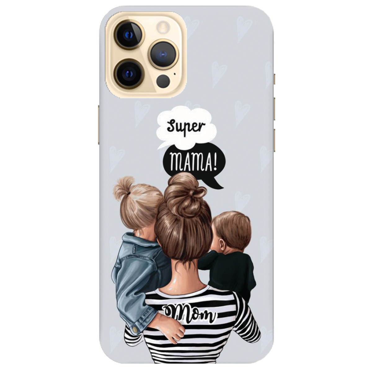 Чехол для Apple iPhone 12 Pro Max Super Mama - фото 1 - Чехлы для телефонов