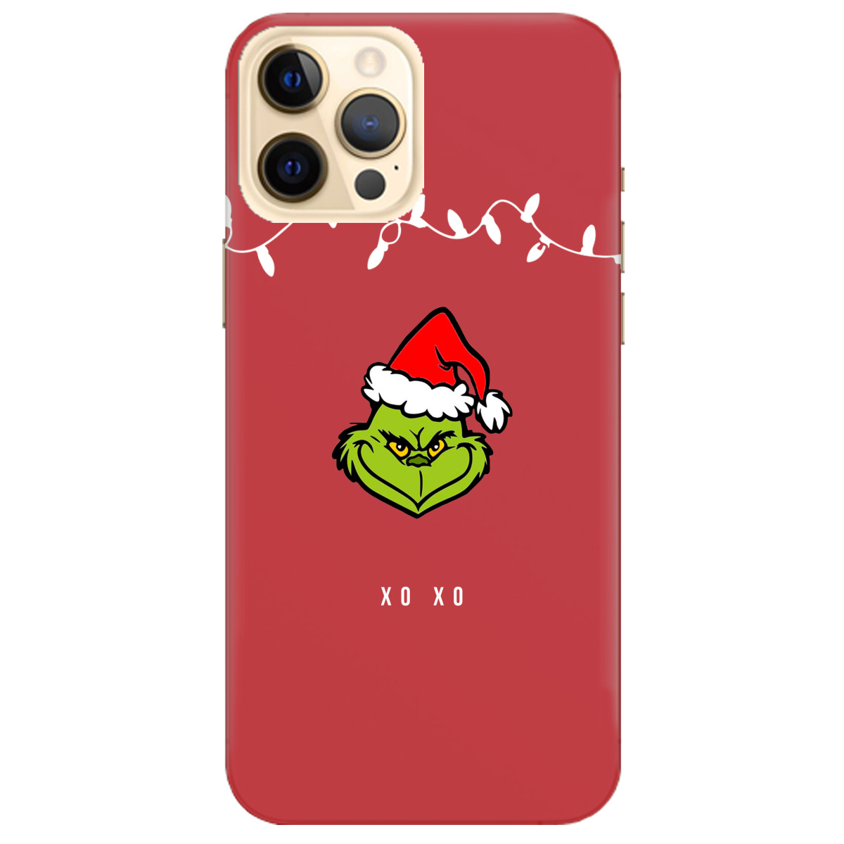 Чехол для Apple iPhone 12 Pro Max Grinch xo xo - фото 1 - Чехлы для телефонов