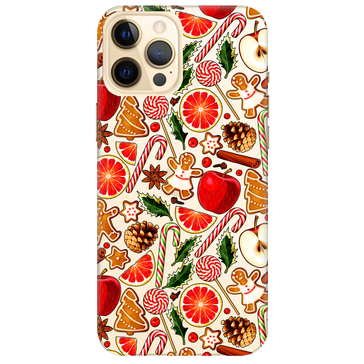 Чохол для Apple iPhone 12 Pro Max Christmas spices - фото 1 - Чохли для телефонів