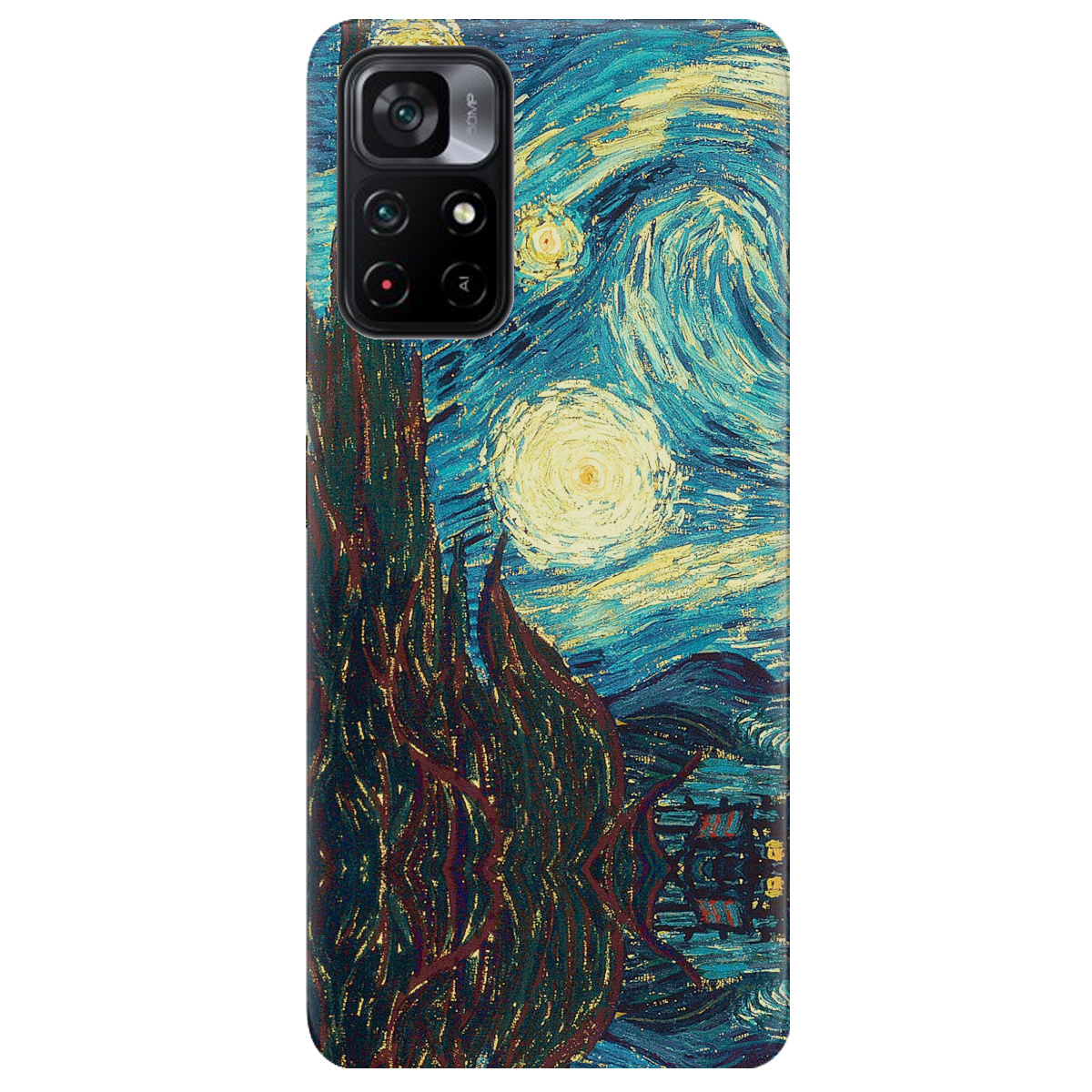 Чехол для Xiaomi Poco M4 Pro 5G Starry Night - фото 1 Чехол для Xiaomi Poco M4 Pro 5G Starry Night - фото 1 - Чехлы для телефонов