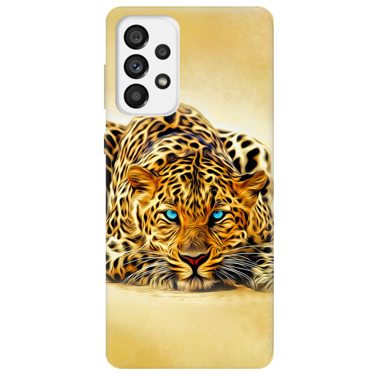 Чехол для Samsung Galaxy A73 Леопард - фото 1 - Чехлы для телефонов