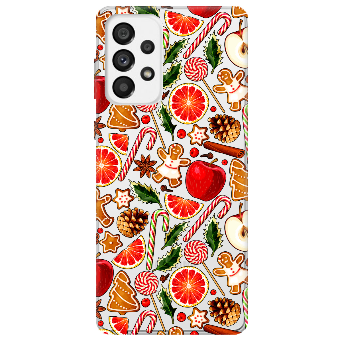 Чохол для Samsung Galaxy A73 Christmas spices - фото 1 - Чохли для телефонів