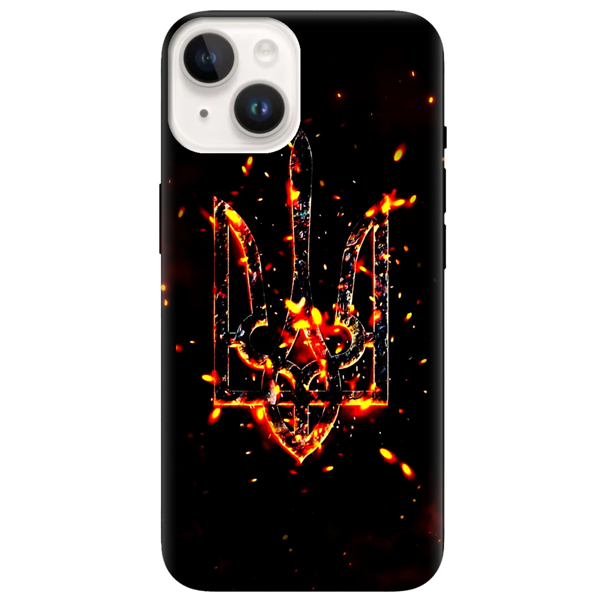Чехол для Apple iPhone 14 Plus Вогонь - фото 1 Чехол для Apple iPhone 14 Plus Вогонь - фото 1 - Чехлы для телефонов