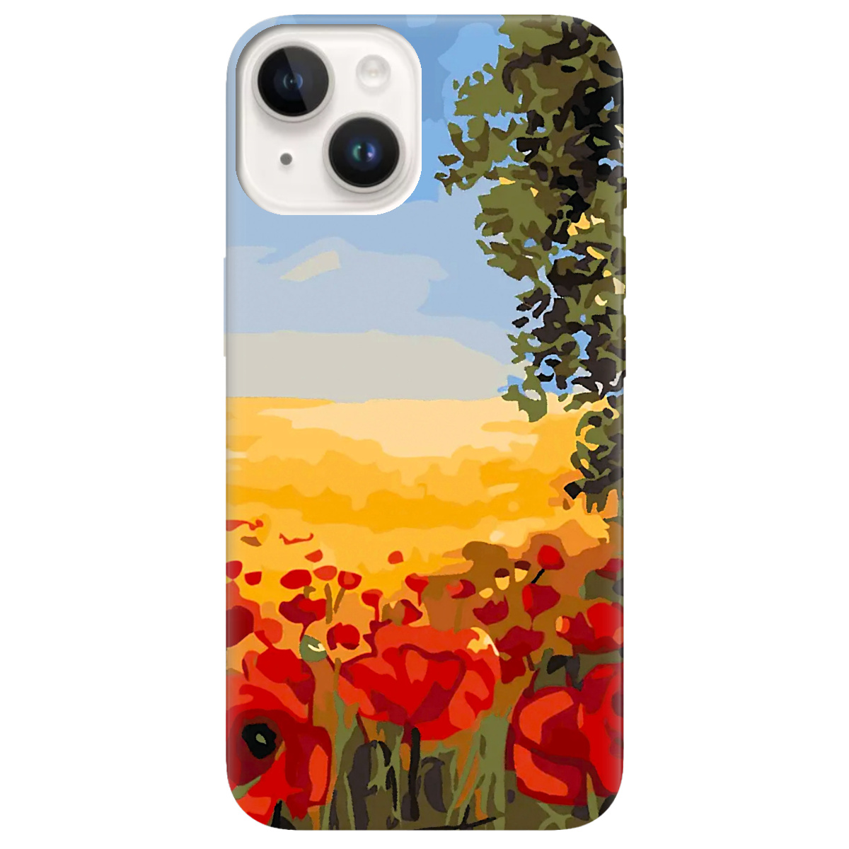 Чохол для Apple iPhone 14 Plus Рідна моя Україна - фото 1 Чохол для Apple iPhone 14 Plus Рідна моя Україна - фото 1 - Чохли для телефонів