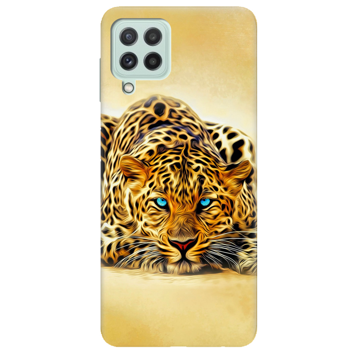 Чохол для Samsung Galaxy A22 4G Леопард - фото 1 - Чохли для телефонів