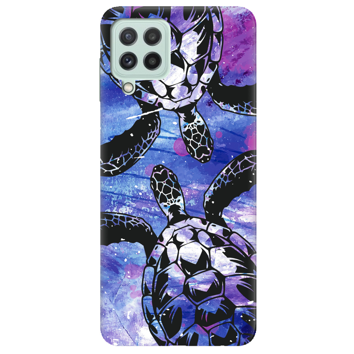 Чехол для Samsung Galaxy A22 4G Turtles - фото 1 - Чехлы для телефонов