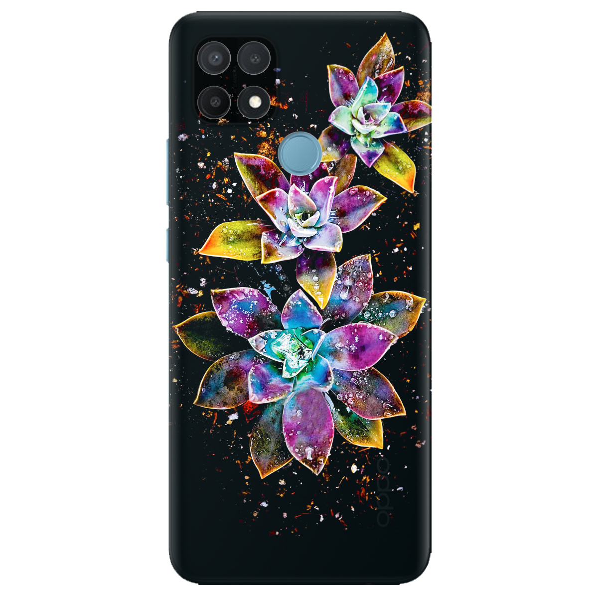 Чохол для Oppo A15s/ A15 Magical flowers - фото 1 - Чохли для телефонів