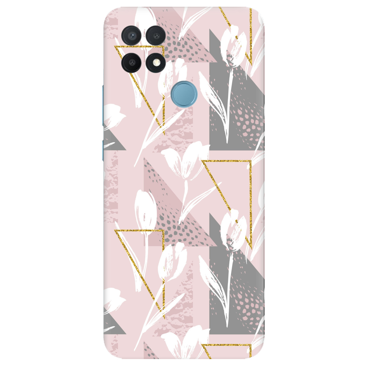 Чохол для Oppo A15s/ A15 White tulips - фото 1 Чохол для Oppo A15s/ A15 White tulips - фото 1 - Чохли для телефонів