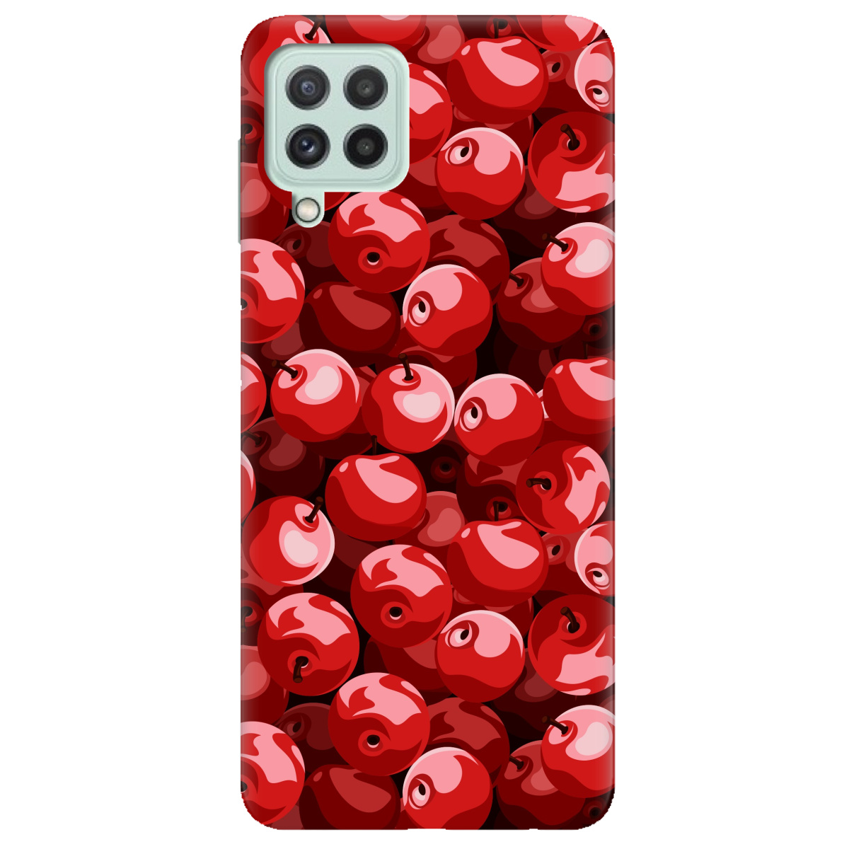 Чехол для Samsung Galaxy M22 Cherry - фото 1 - Чехлы для телефонов