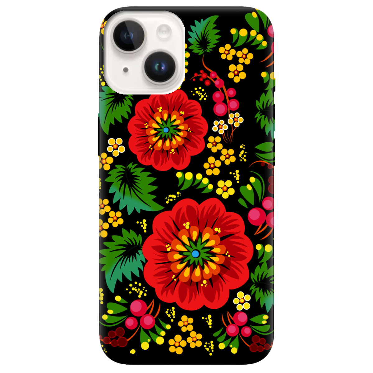 Чохол для Apple iPhone 14 Ukrainian art - фото 1 - Чохли для телефонів