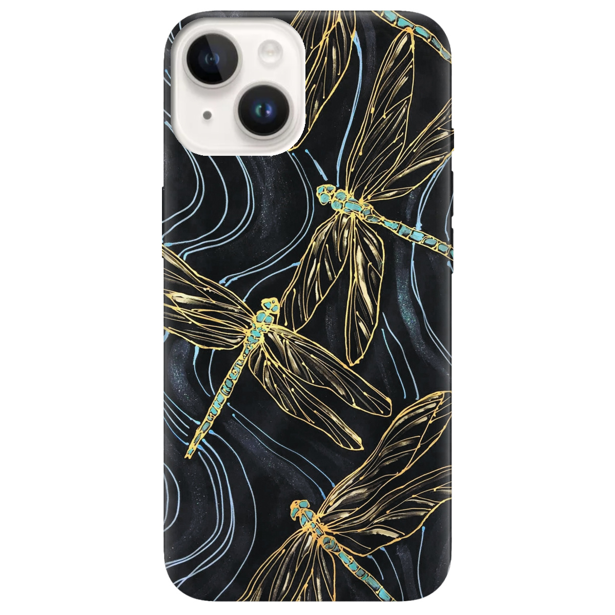 Чехол для Apple iPhone 14 Dragonfly - фото 1 Чехол для Apple iPhone 14 Dragonfly - фото 1 - Чехлы для телефонов