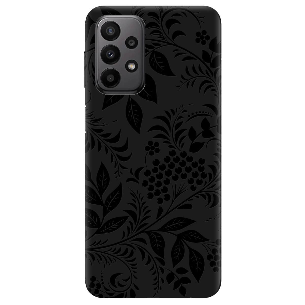 Чехол для Samsung Galaxy A23 4G черный матовый soft touch Art - фото 1 Чехол для Samsung Galaxy A23 4G черный матовый soft touch Art - фото 1 - Чехлы для телефонов