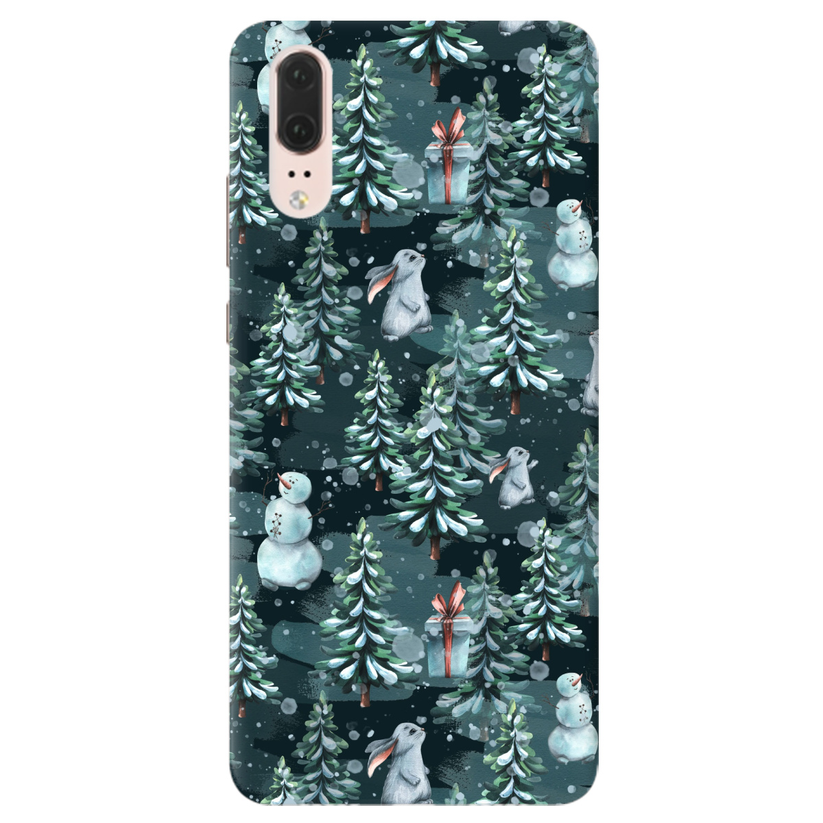 Чехол для Huawei P20 Winter forest - фото 1 - Чехлы для телефонов