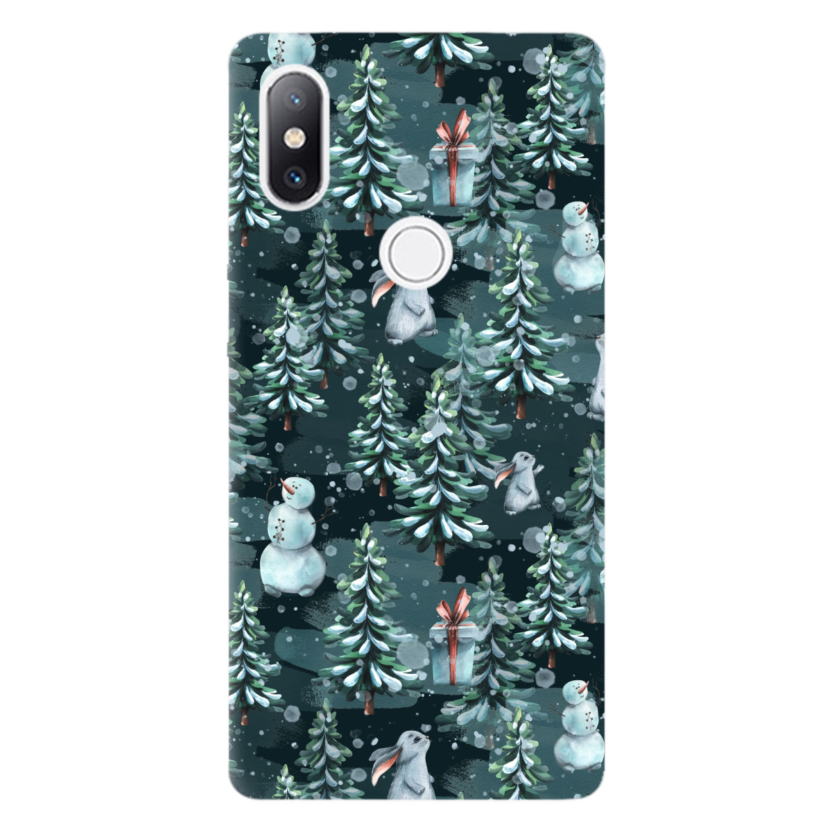 Чохол для Xiaomi Mi Mix 2S Winter forest - фото 1 - Чохли для телефонів