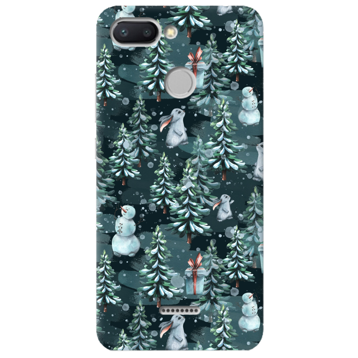 Чехол для Xiaomi Redmi 6 Winter forest - фото 1 Чехол для Xiaomi Redmi 6 Winter forest - фото 1 - Чехлы для телефонов