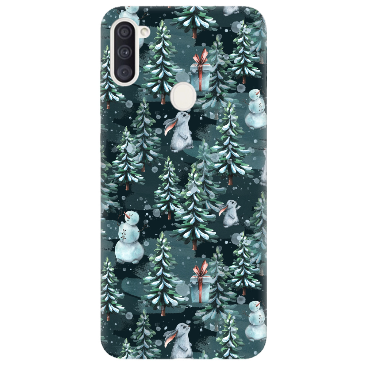 Чехол для Samsung Galaxy A11 Winter forest - фото 1 Чехол для Samsung Galaxy A11 Winter forest - фото 1 - Чехлы для телефонов