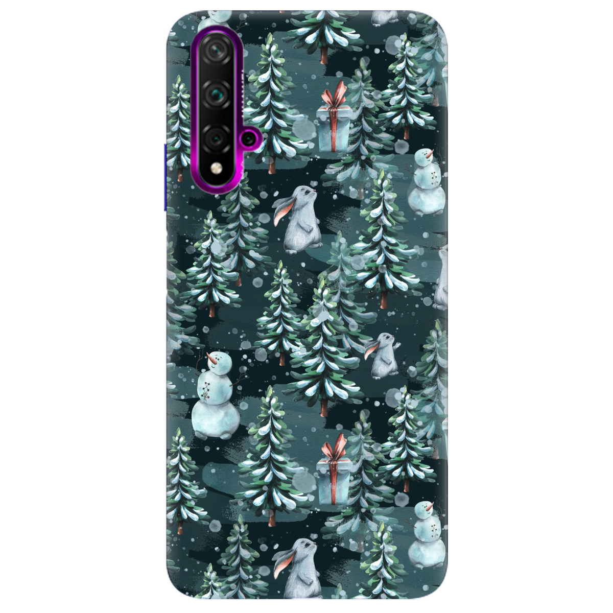 Чохол для Huawei Nova 5T Winter forest - фото 1 - Чохли для телефонів