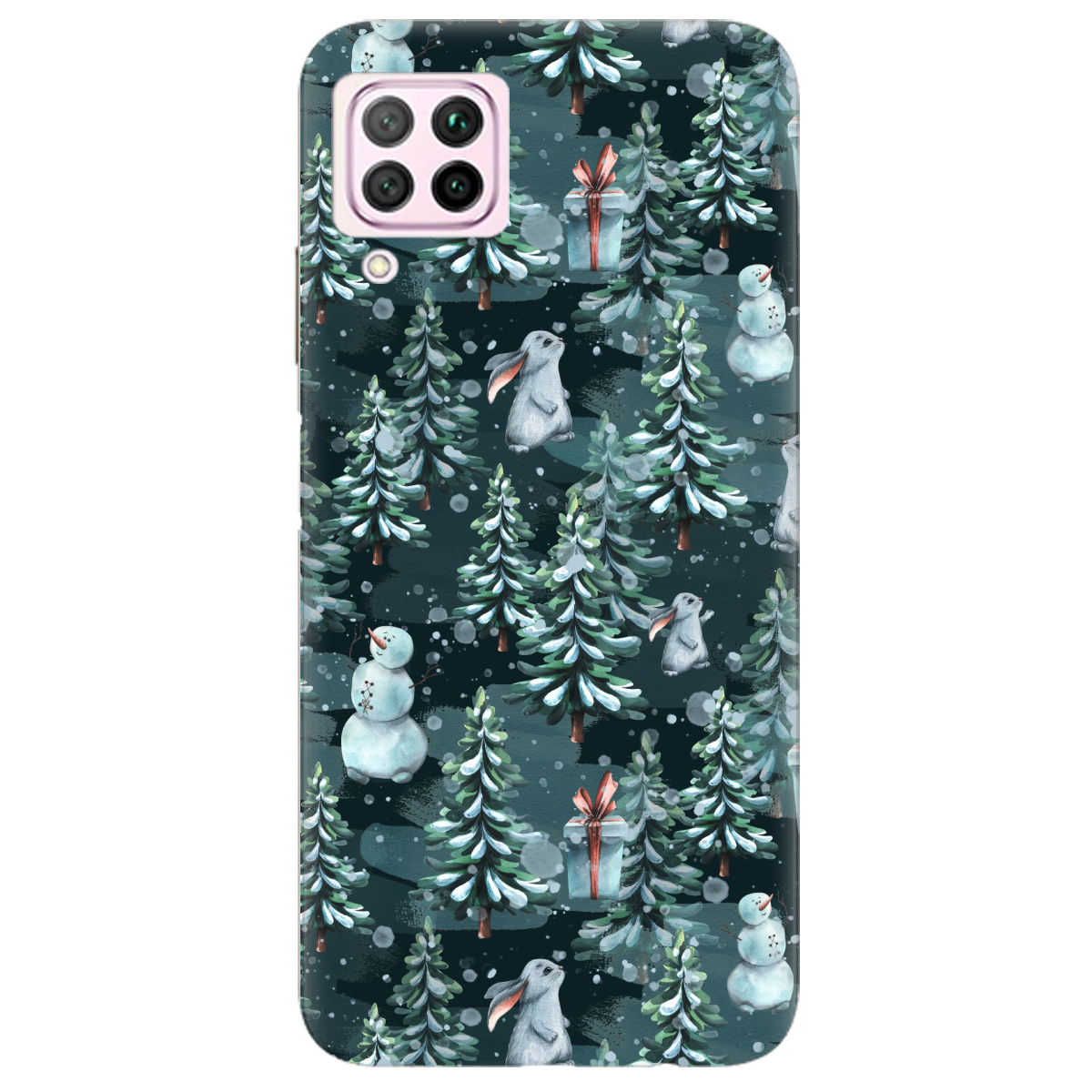 Чохол для Huawei P40 Lite Winter forest - фото 1 - Чохли для телефонів