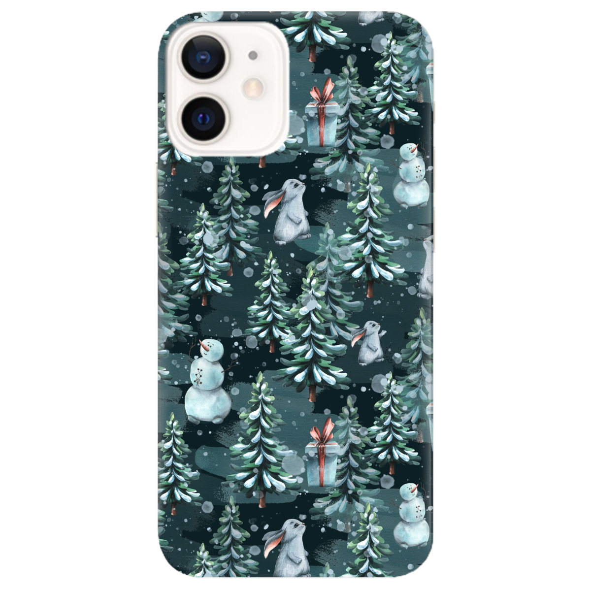 Чехол для Apple iPhone 12 Mini Winter forest - фото 1 - Чехлы для телефонов