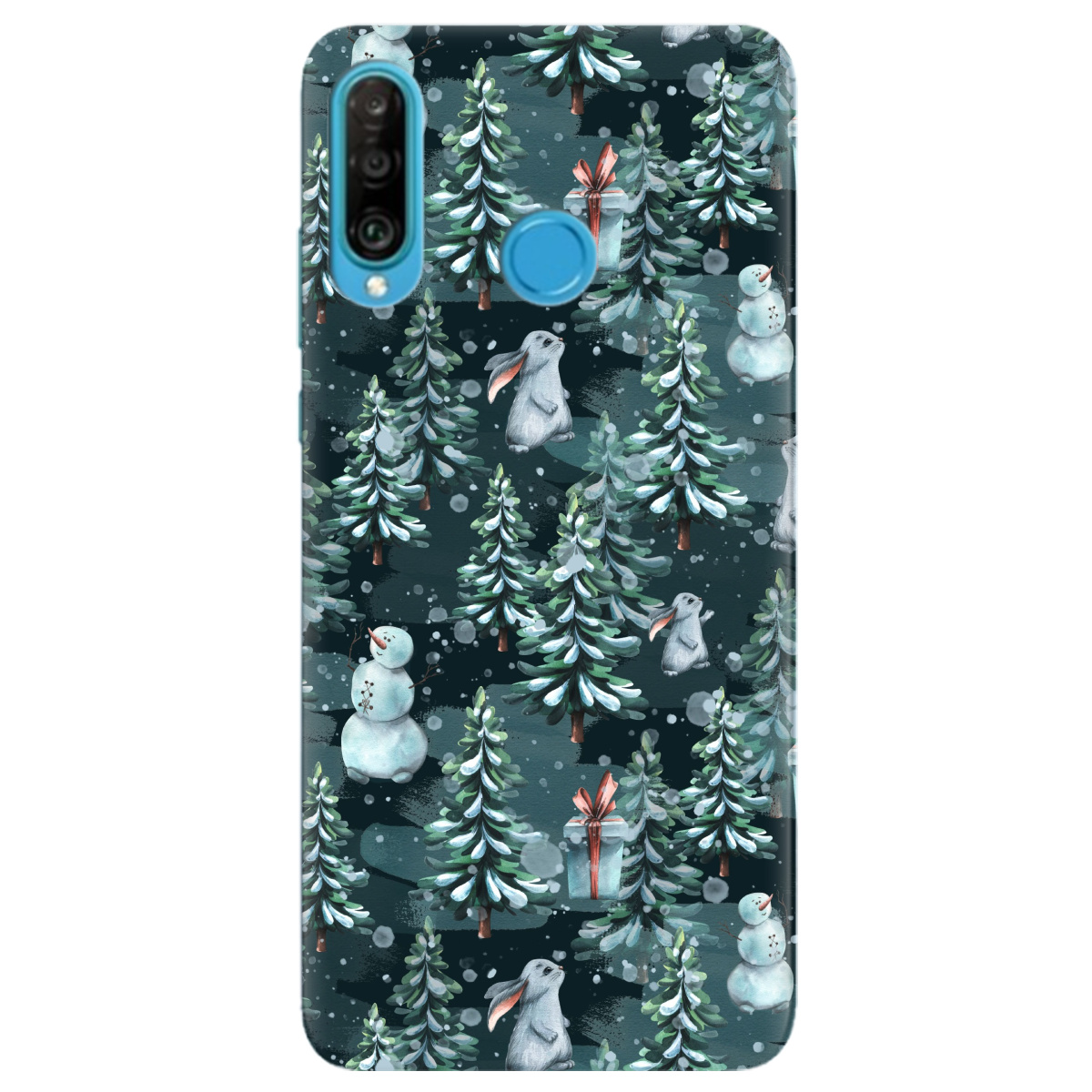 Чехол для Huawei P30 Lite Winter forest - фото 1 - Чехлы для телефонов