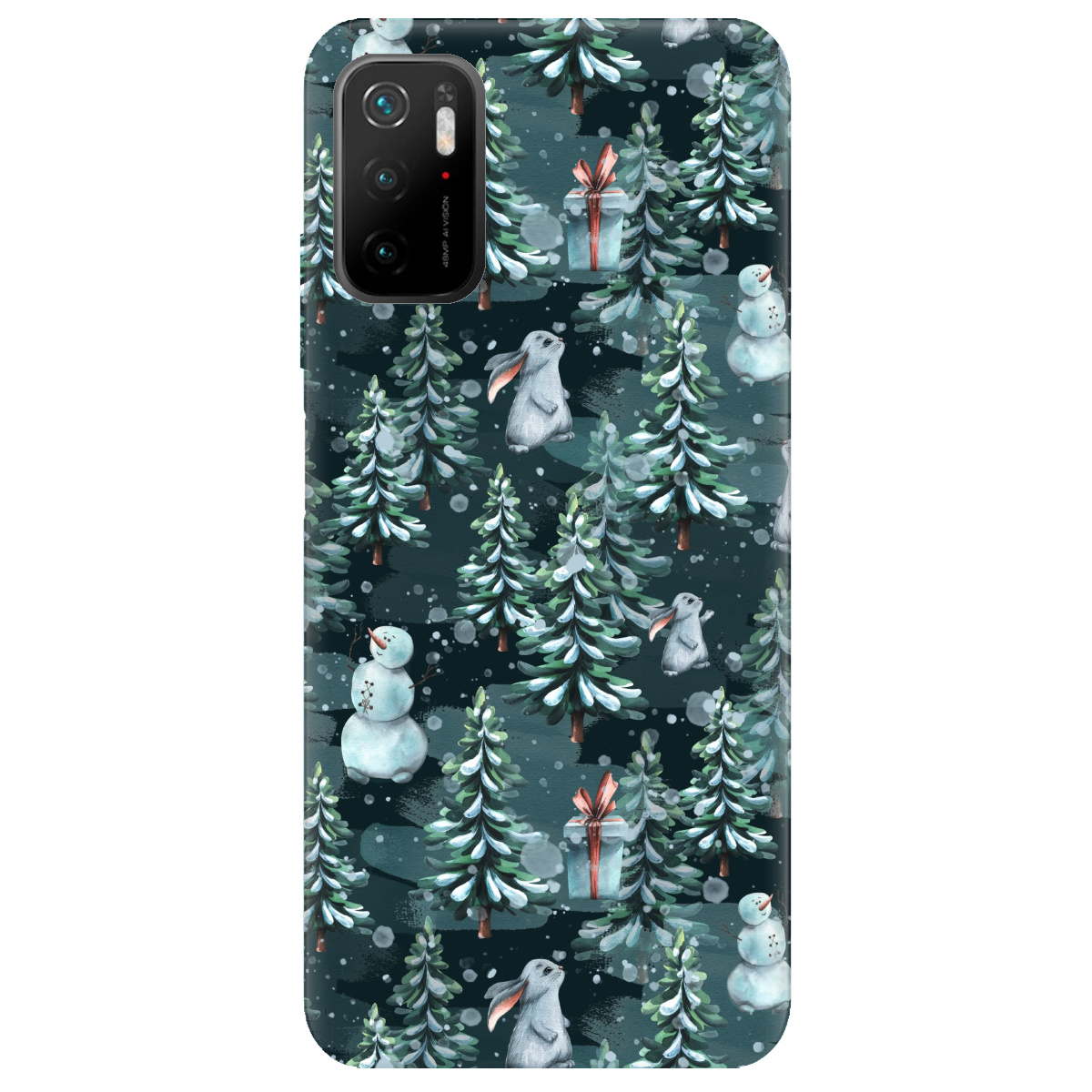 Чохол для Xiaomi Poco M3 Pro Winter forest - фото 1 - Чохли для телефонів