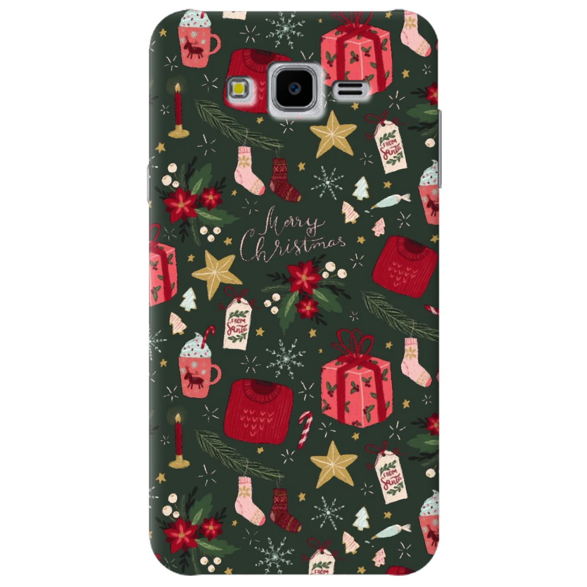 Чехол для Samsung Galaxy J7 Neo J701F / DS Merry christmas - фото 1 - Чехлы для телефонов