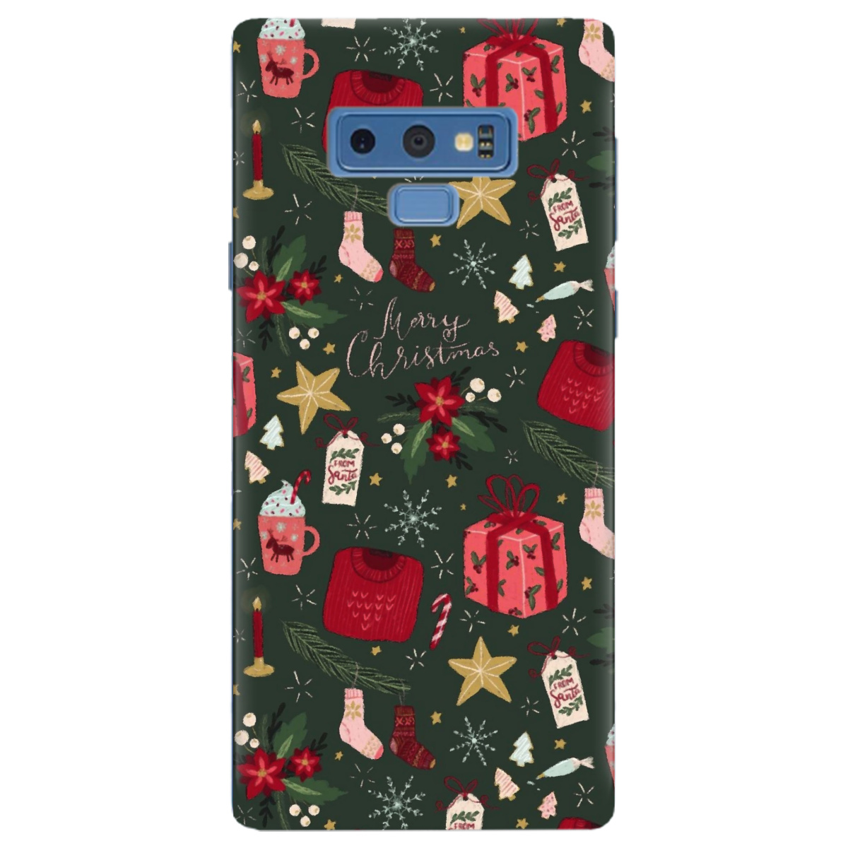 Чохол для Samsung Galaxy Note 9 Merry christmas - фото 1 - Чохли для телефонів