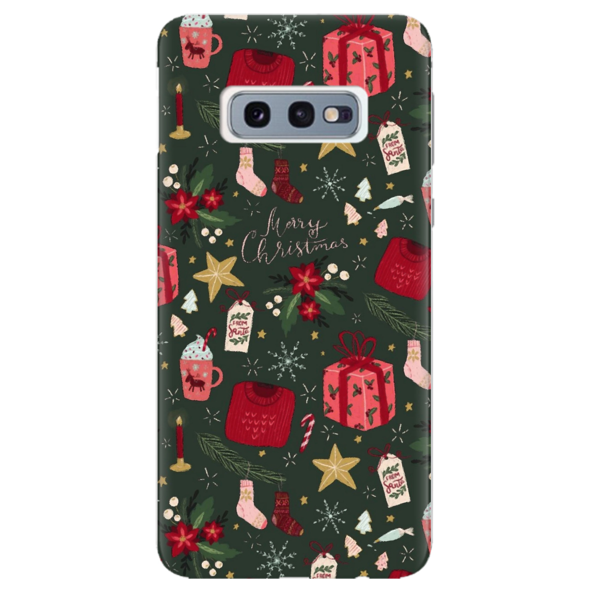 Чехол для Samsung Galaxy S10e Merry christmas - фото 1 Чехол для Samsung Galaxy S10e Merry christmas - фото 1 - Чехлы для телефонов