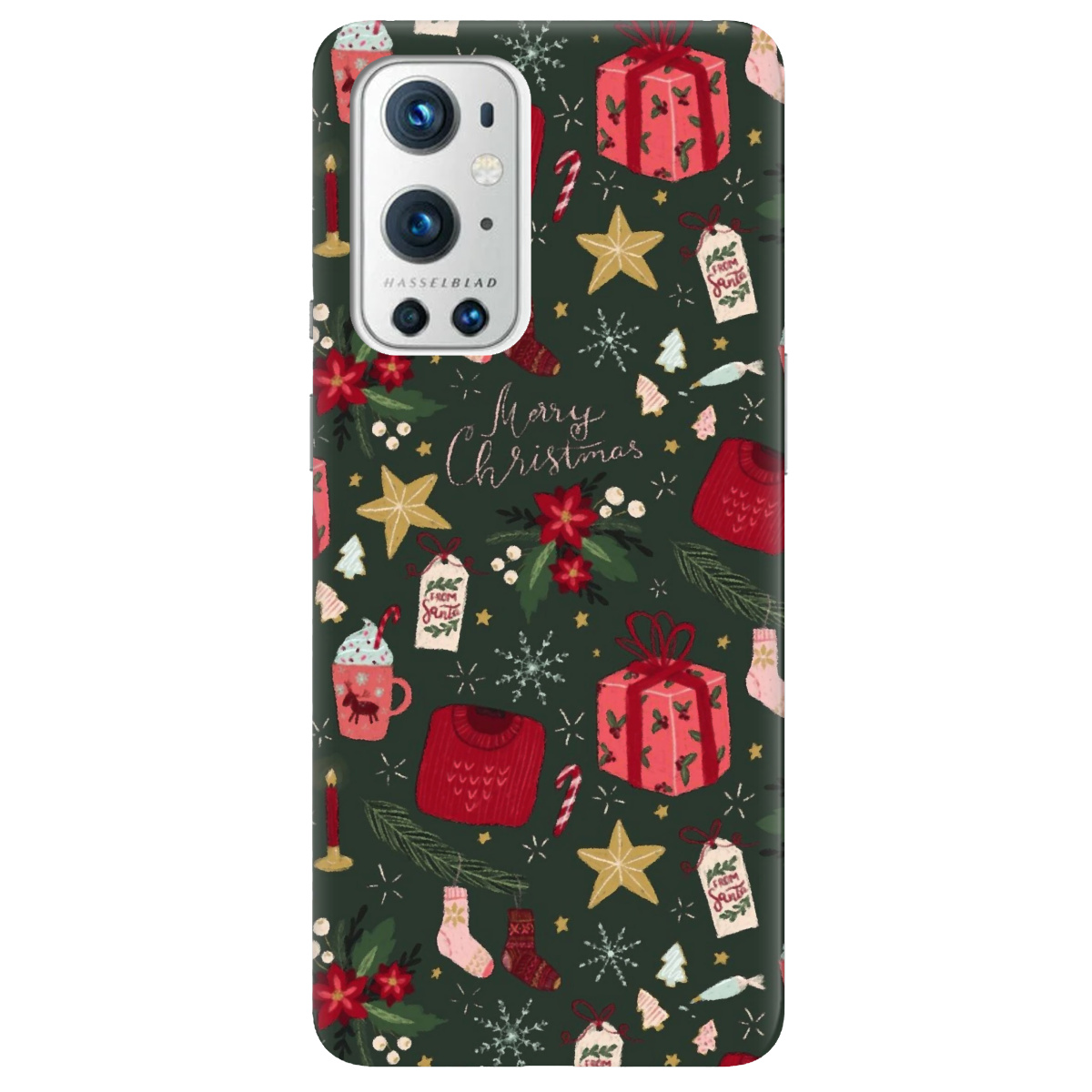 Чехол для OnePlus 9 Pro Merry christmas - фото 1 - Чехлы для телефонов