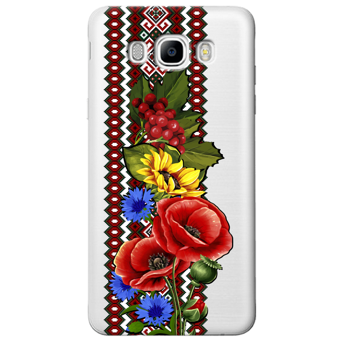 Чохол для Samsung Galaxy J7 2016 Ukraine ornament - фото 1 - Чохли для телефонів