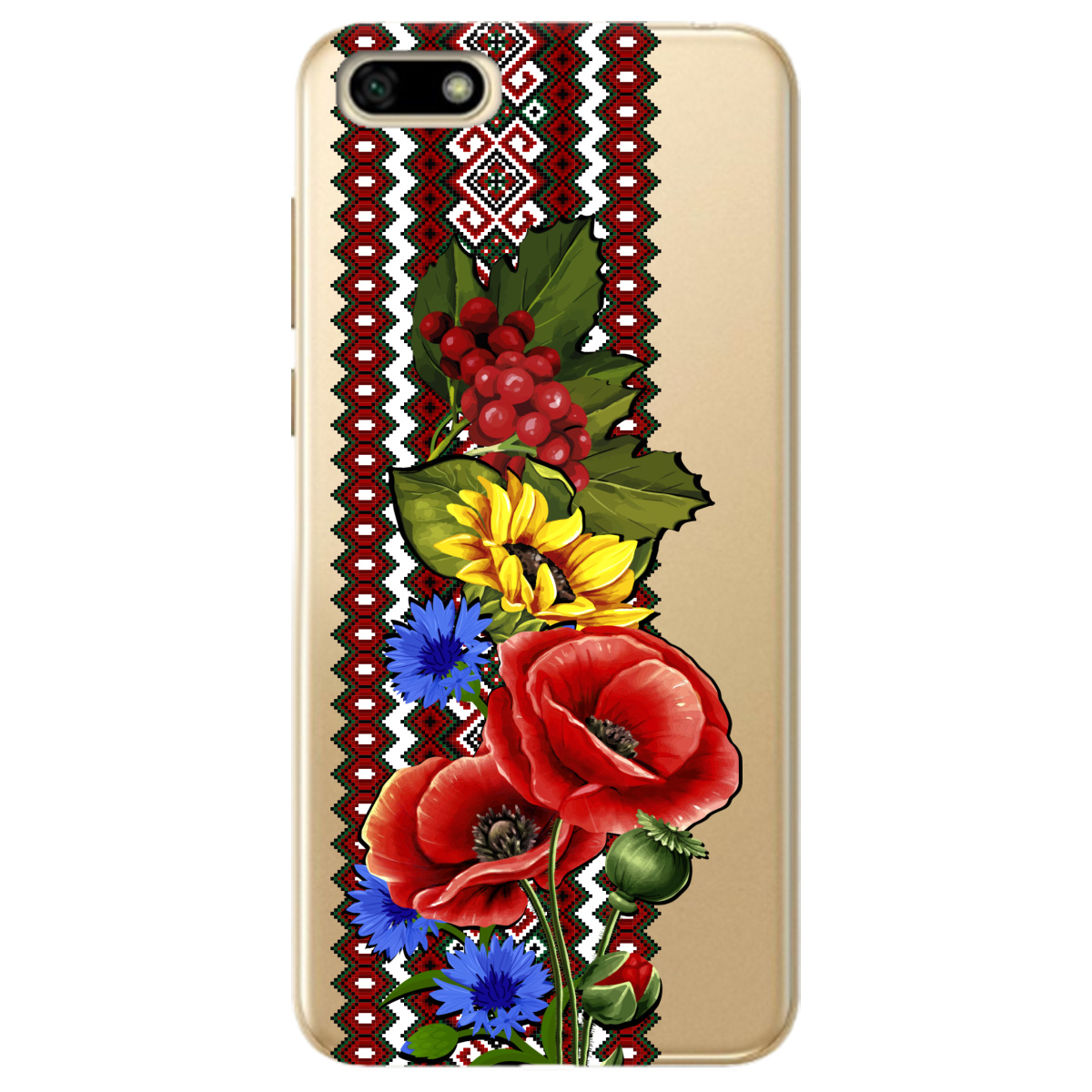 Чохол для Huawei Y5 2018 Ukraine ornament - фото 1 - Чохли для телефонів