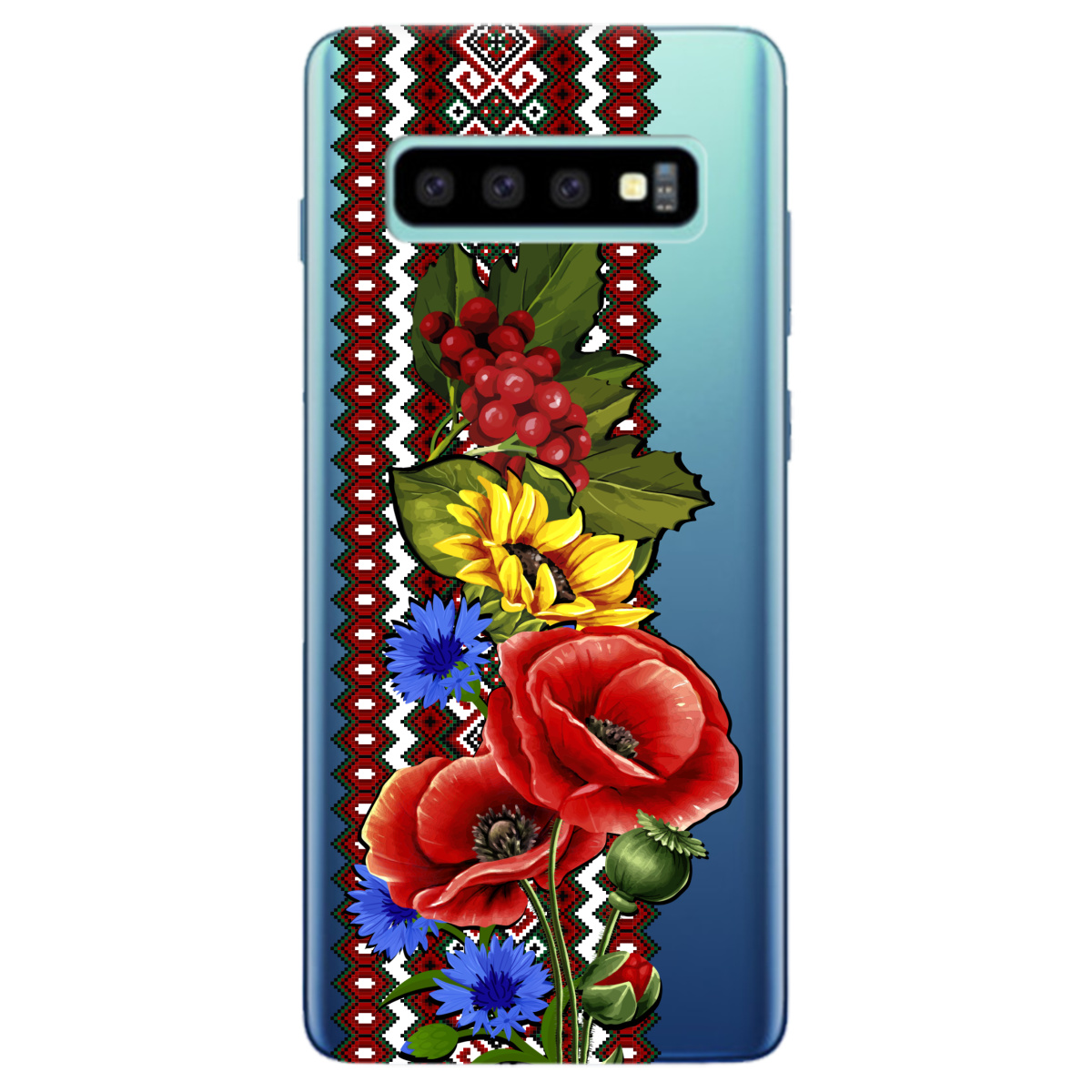 Чехол для Samsung Galaxy S10 Plus Ukraine ornament - фото 1 Чехол для Samsung Galaxy S10 Plus Ukraine ornament - фото 1 - Чехлы для телефонов