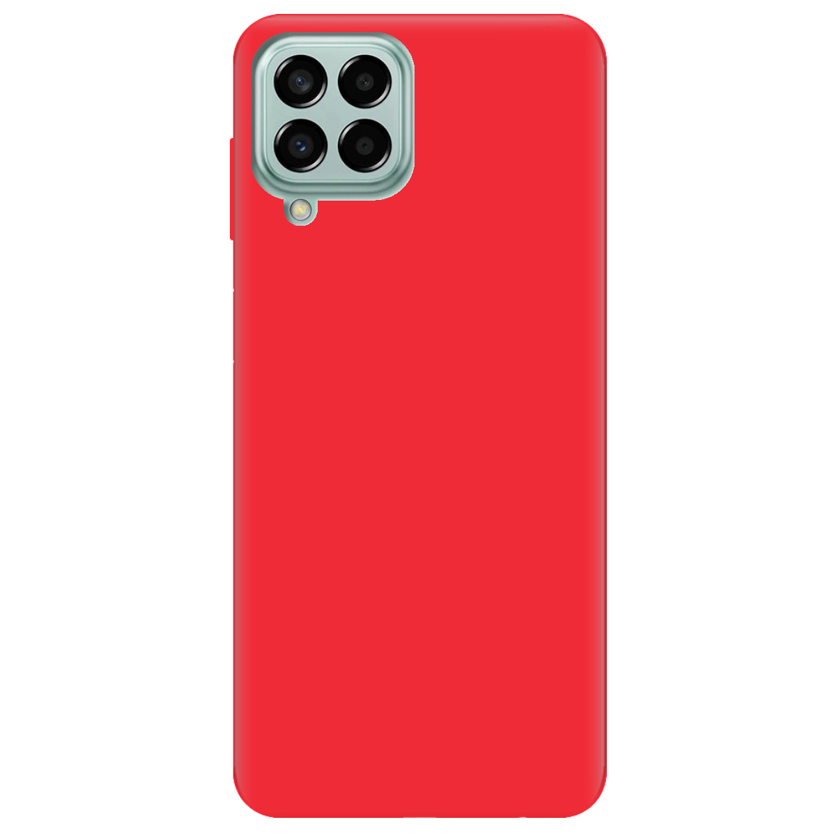 Чехол для Samsung Galaxy M33 5G ярко-красный матовый soft touch - фото 1 Чехол для Samsung Galaxy M33 5G ярко-красный матовый soft touch - фото 1 - Чехлы для телефонов