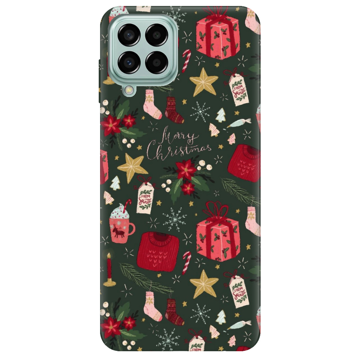 Чехол для Samsung Galaxy M33 5G Merry christmas - фото 1 - Чехлы для телефонов