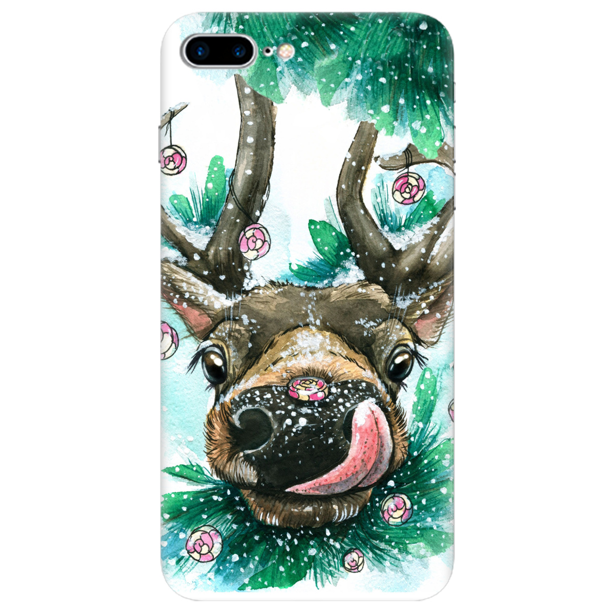 Чохол для Apple iPhone 8 Plus Сute deer - фото 1 - Чохли для телефонів