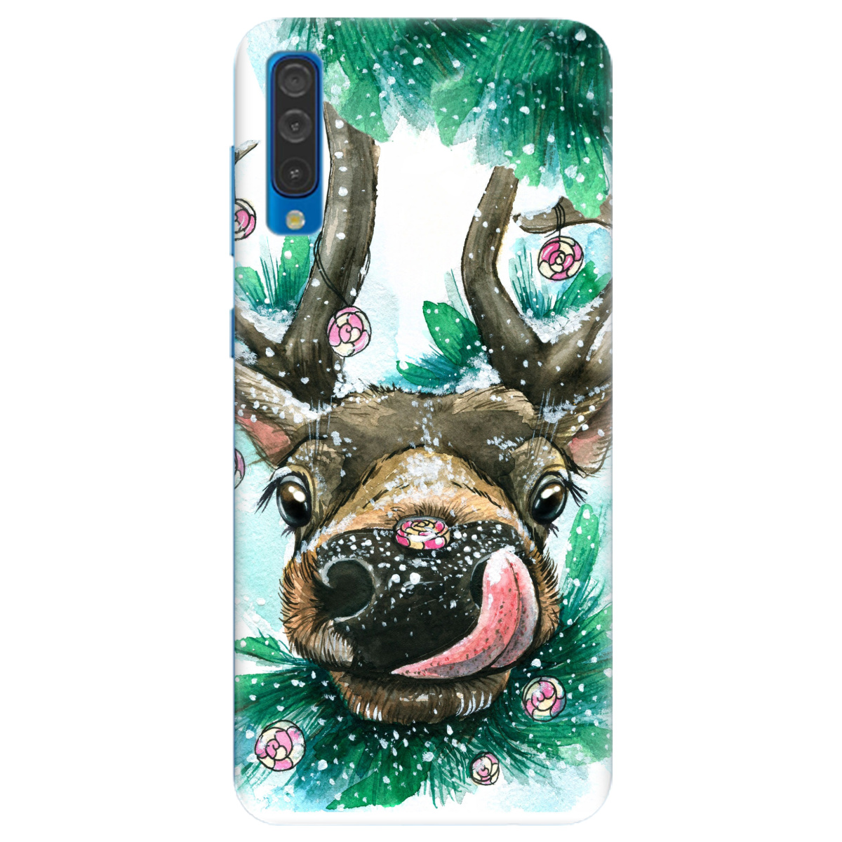 Чехол для Samsung Galaxy A50 Сute deer - фото 1 - Чехлы для телефонов