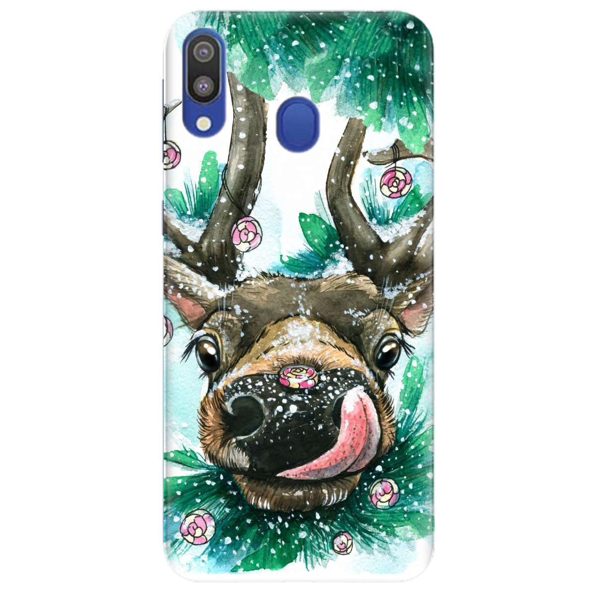 Чохол для Samsung Galaxy A40 Сute deer - фото 1 - Чохли для телефонів