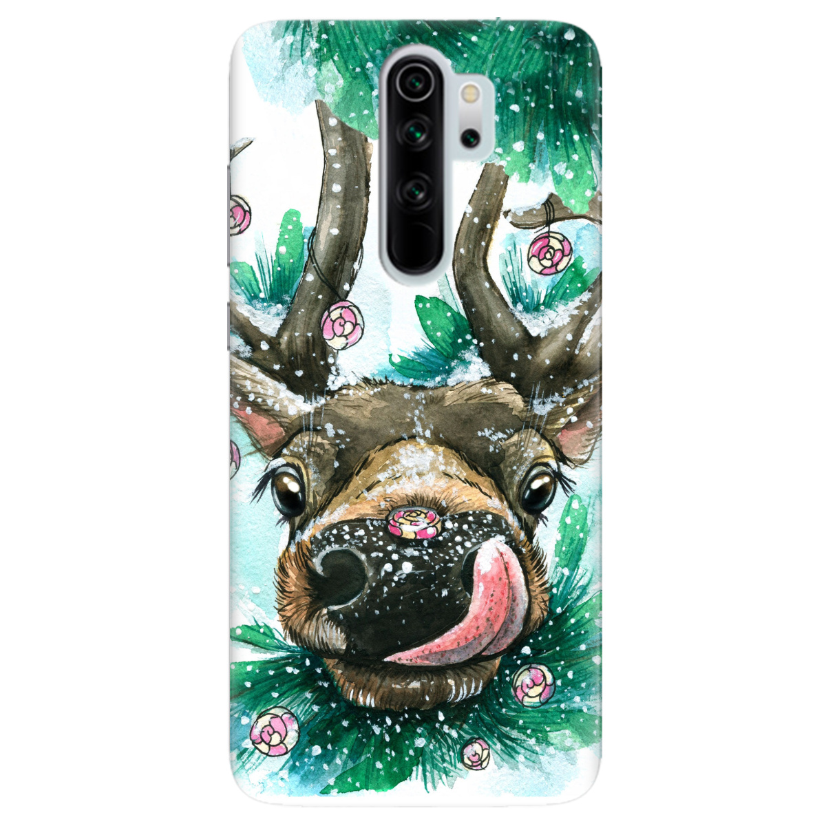 Чехол для Xiaomi Redmi Note 8 Pro Сute deer - фото 1 - Чехлы для телефонов