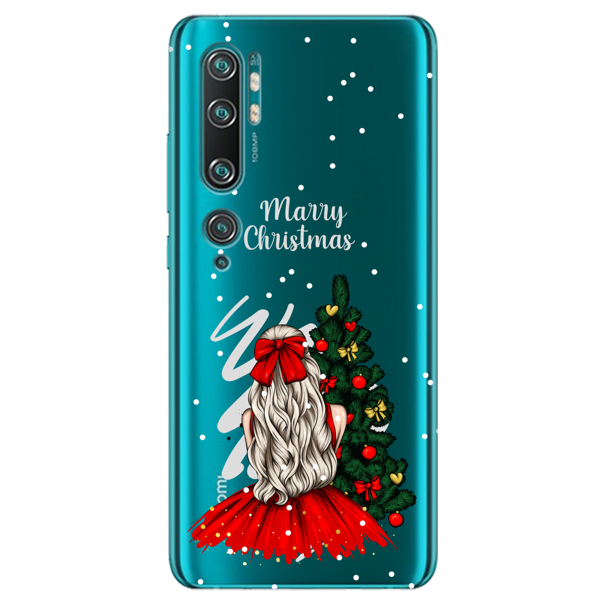 Чохол для Xiaomi Mi Note 10 Beautiful christmas - фото 1 Чохол для Xiaomi Mi Note 10 Beautiful christmas - фото 1 - Чохли для телефонів