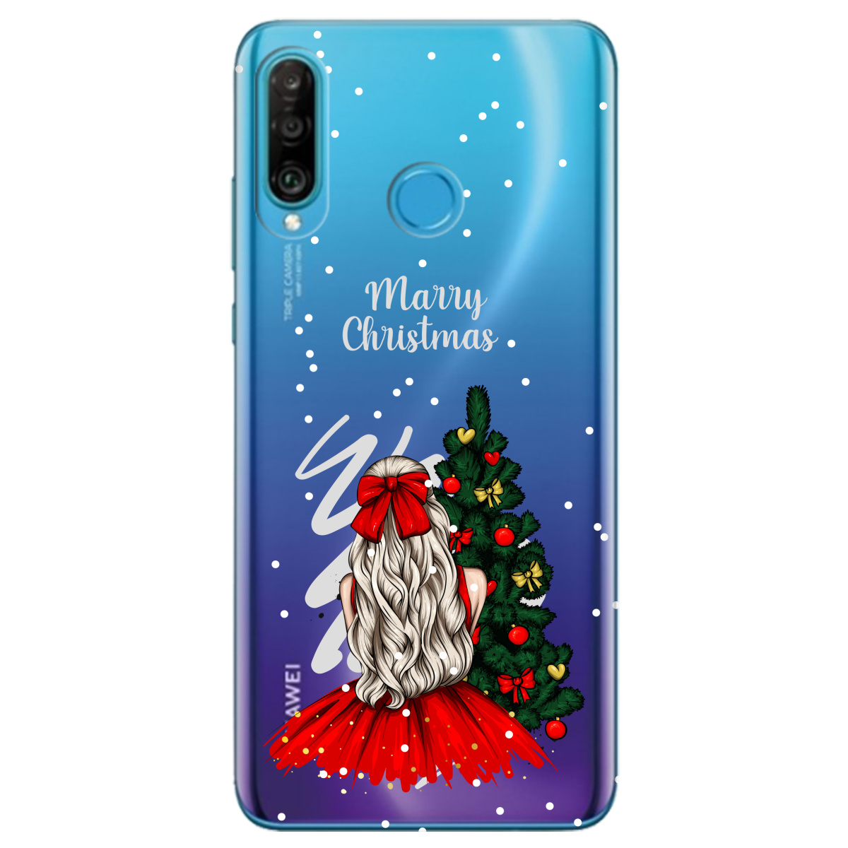 Чохол для Huawei P30 Lite Beautiful christmas - фото 1 - Чохли для телефонів